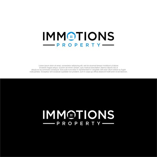 Logo IMMOTIONS PROPERTY Design by pronine9