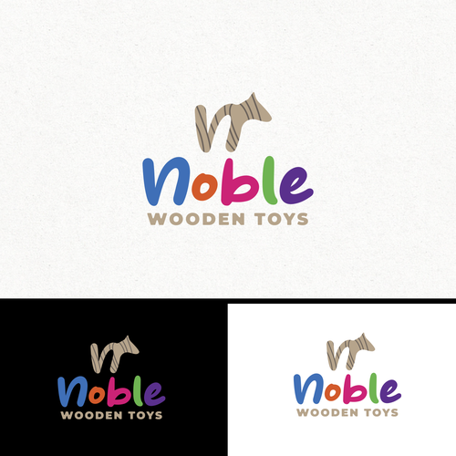 Design a playful new logo for a handmade wooden toy business Design by mmkdesign