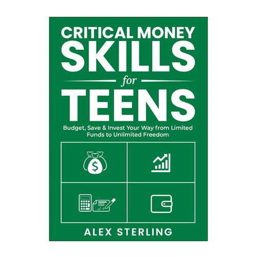 Design an eye-catching and powerful book cover to appeal to teens and young adults Design by Aziel Design