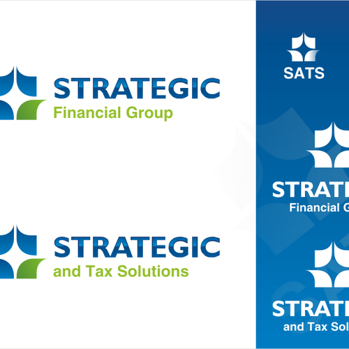 logo for Two businesses one logo = "Strategic Financial Group
