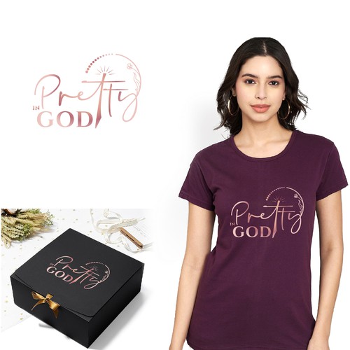 Design di Floral and Feminine Logo for Empowering Women of Faith di PrintFactory ™