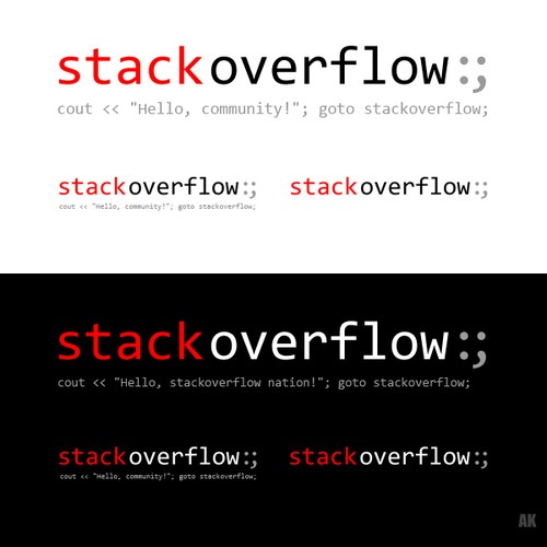 logo for stackoverflow.com Design by AdamKinney