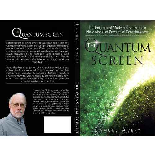 Book Cover: Quantum Physics & Consciousenss Design por srk1xz