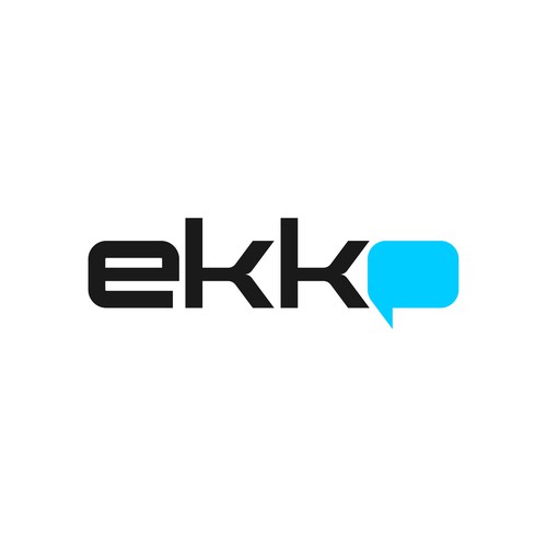 SIMPLE LOGO - ekko Letters then dm after Design by DevDevit   ★ ★ ★ ★ ★