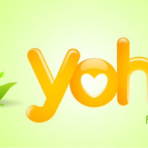 YoHo frozen yogurt identity development Logo design contest