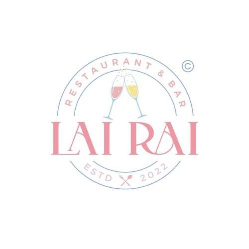 Design an approachable logo for a Vietnamese American fusion restaurant and bar - Lai Rai Design by Ruve