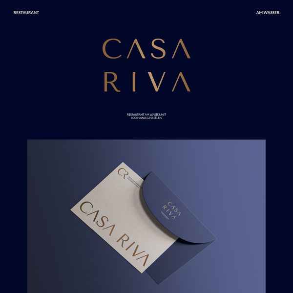 Logo for a luxury restaurant