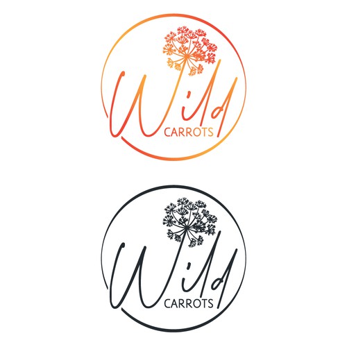 Design an earthy logo for a holistic, outdoorsy childcare center. Design by Ela Brigal