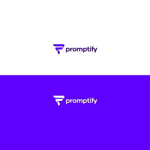 Modern, Simple and Sleek Logo for Promptify.com Design by Rumah Lebah