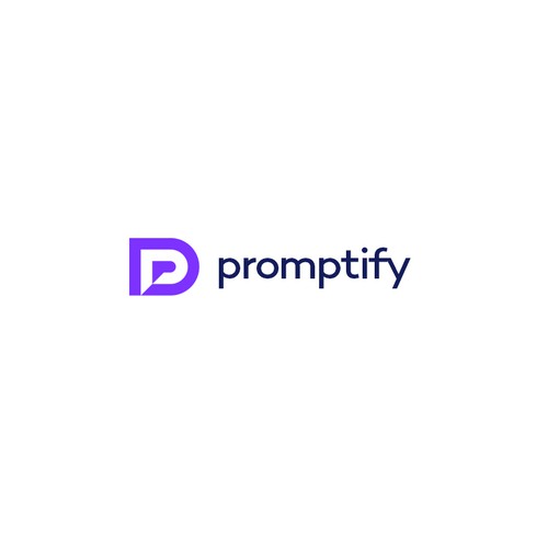 Modern, Simple and Sleek Logo for Promptify.com Design by TheDaydreamerStd