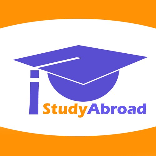 Attractive Study Abroad Logo Design by dinodes