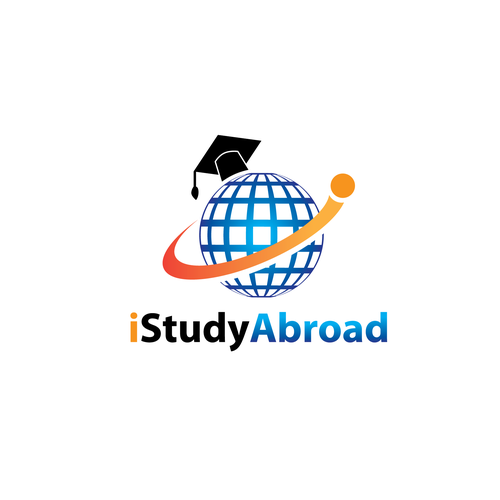 Attractive Study Abroad Logo Design by Zaqsyak