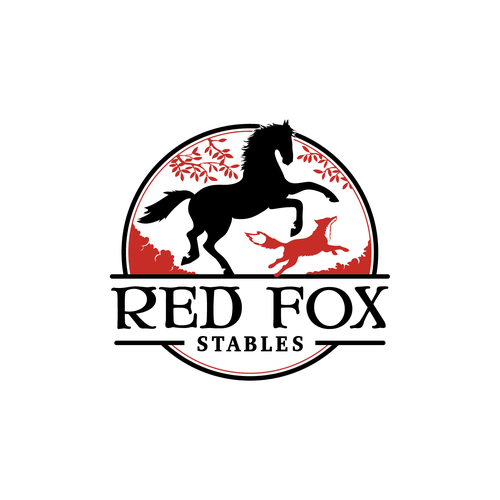 Red Fox Stables logo | Logo design contest