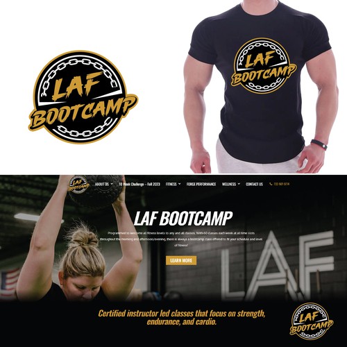 LAF BOOTCAMP Design by DeersCreative