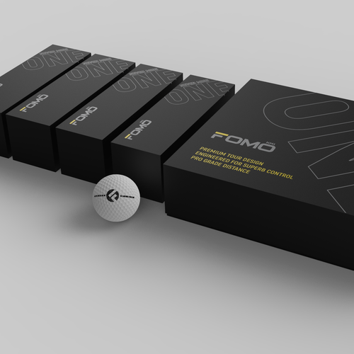 Diseño de Design Golf Ball Packaging- Outer Box and Inner Sleeve Box de KS BOY