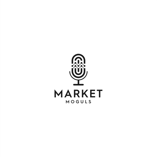 Minimalistic day trading podcast logo Design by Z/V