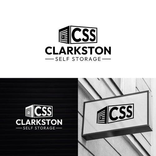Self Storage Logo | Clarkston Self Storage Design by JR Logohype®