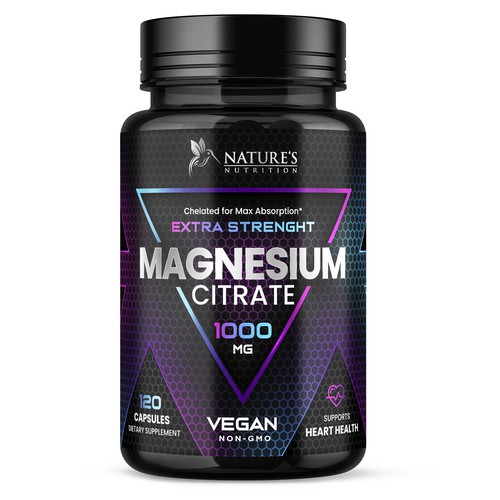 Premium Magnesium Citrate Design needed for Nature's Nutrition Design by Davi Giolo ★