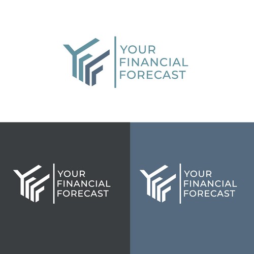 Your Financial Forecast Logo Design by F & S design.
