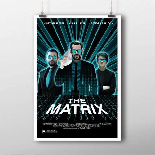 Create your own ‘80s-inspired movie poster! Design por Paint Pixel