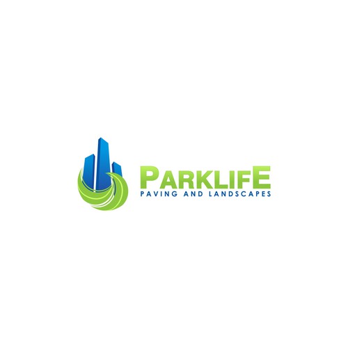 Create the next logo for PARKLIFE PAVING AND LANDSCAPES Design von Hello Mayday!