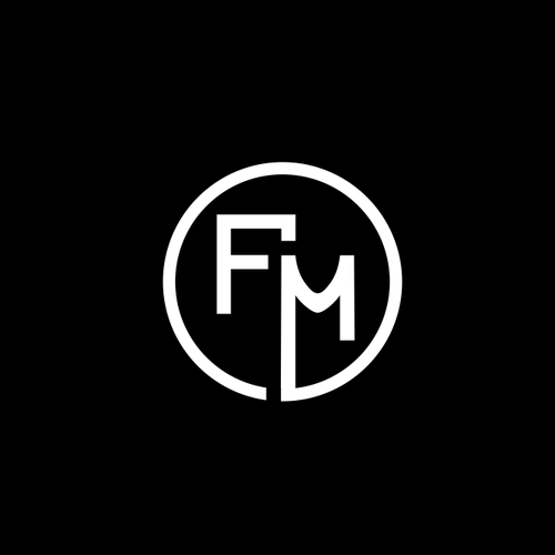 Design a plain logo with 2 initials - Easy to design! Clear instructions Design by m j ◥