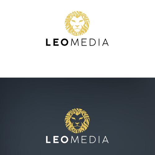 Logo for "LEO MEDIA", a media designer company, working mostly, but not only, as (live) cameraman Design by memindlogo