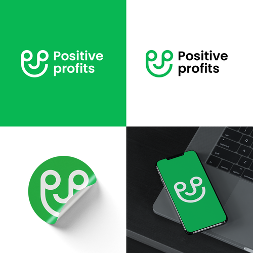 Positive Profits Logo Design by logorilla™