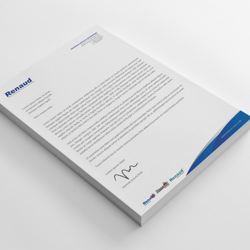 Stationery contest entry by Starlisme™