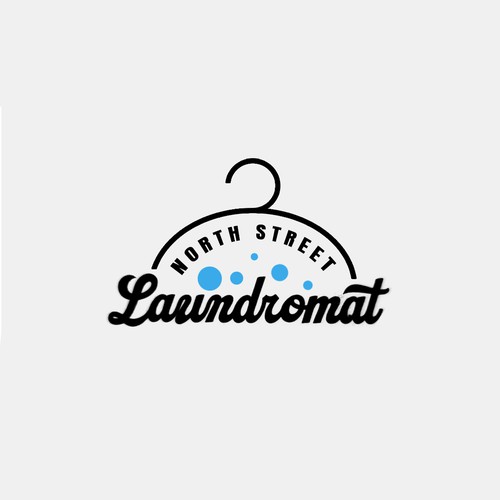 We need a powerful "Laundromat" logo Design by Sukrawinata