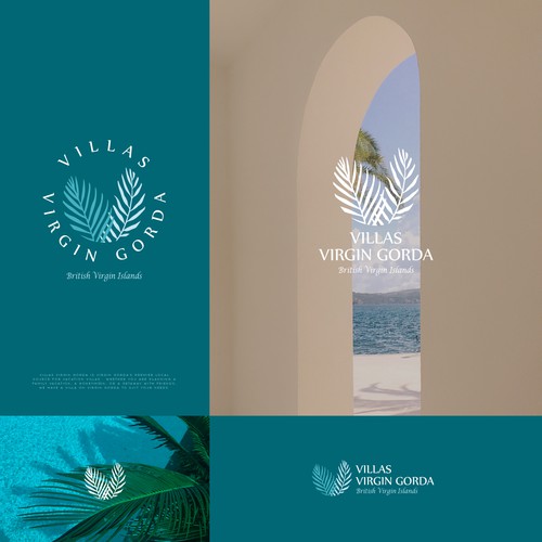 Modern, Tropical, Luxury Logo Needed for Caribbean Villa Rental Co. Design by plyland