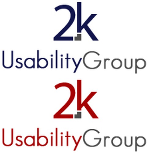 2K Usability Group Logo: Simple, Clean Design von S!NG