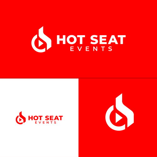 Impactful Logo For 'Hot Seat Events' – Learn from Industry Experts Through Livestreams & Events. Design réalisé par AH Designs ⭐️