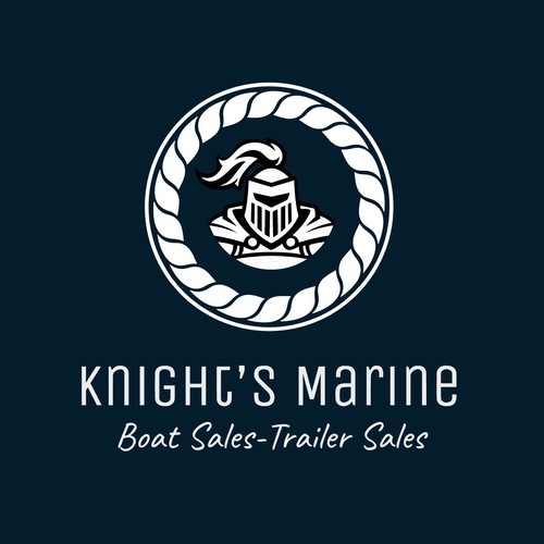 Knight Marine Logo Design by pedroferreirafonseca