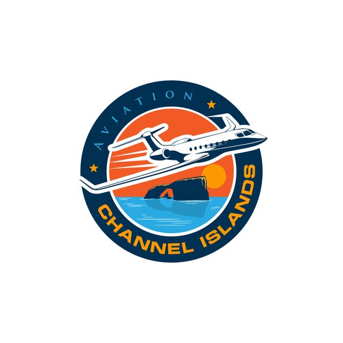 Classic Youthful Flight School catering to future pilots and luxury jet owners Design by Muchsin41