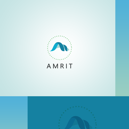 Create a modern exotic visual for Amrit Design by artegestic