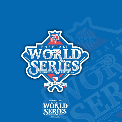 World Series Baeball design with several other logos designs to follow! Design by dinoDesigns