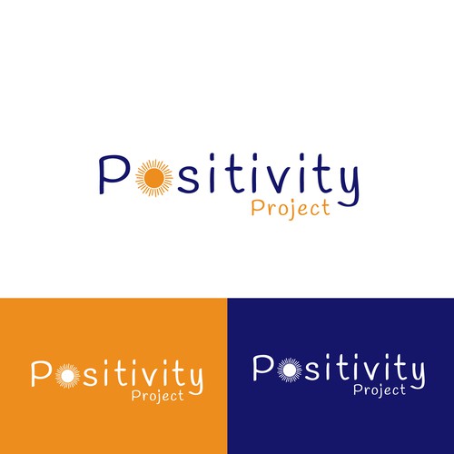 Help me come up with a logo for the Positivity Project Design by Bila Designs