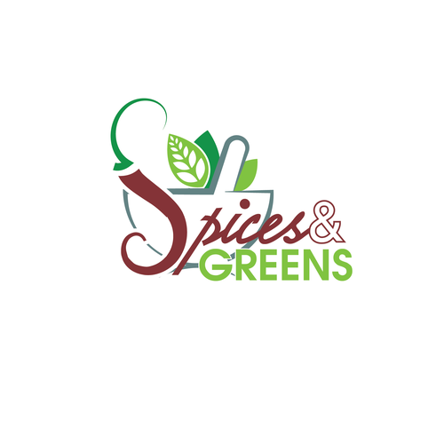Design a new logo for Spices & Greens Design by Penelope Gdr