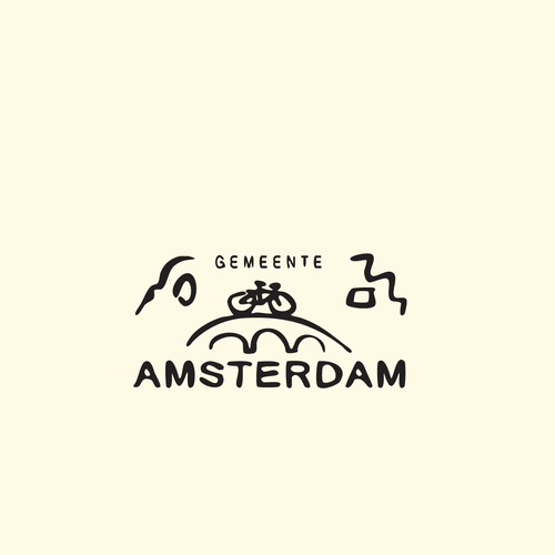 Community Contest: create a new logo for the City of Amsterdam Design by Jan van Steenbergen