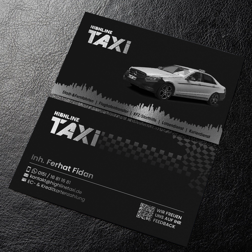 Neues Design Visitenkarte Fur Ein Taxiunternehmen Business Card Contest 99designs