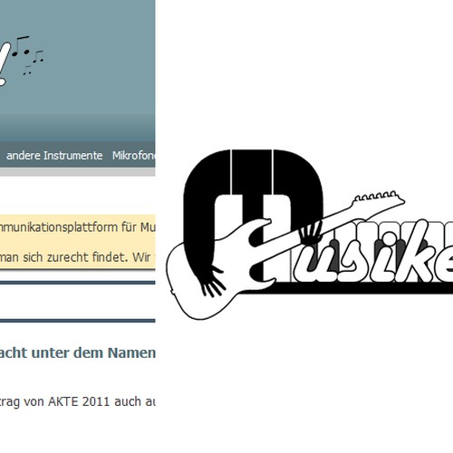 Logo Design for Musiker Board Design by rockinmunky