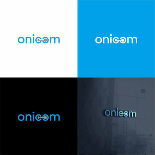 Create a modern, elegant, and professional logo for Onicom Design by Lamudi studio