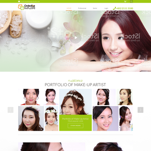 WordPress theme design contest entry by Axantz(Harmono)