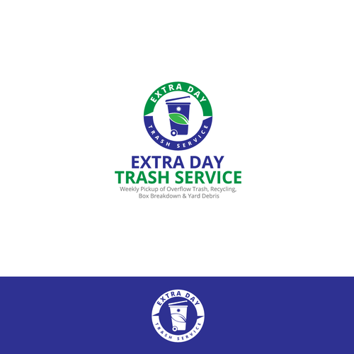 Trash Service Logo Design by ray