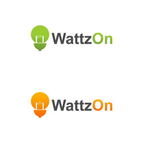 Help WattzOn (BusinessWeek Best Idea 2008) with a new logo Design by net64d