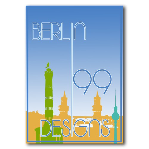99designs Community Contest: Create a great poster for 99designs' new Berlin office (multiple winners) Design por Alexselva