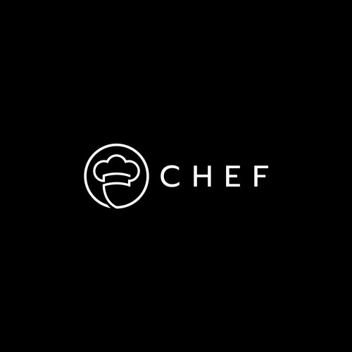 "CHEF": Food & Cooking Social Media Logo Design by ARIAL studios