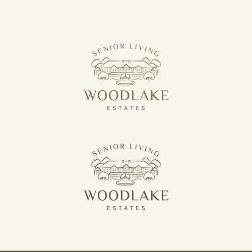 Create an Iconic Logo for Our Senior Living Community - Woodlake Estates Senior Living Design by Marvelous Maria