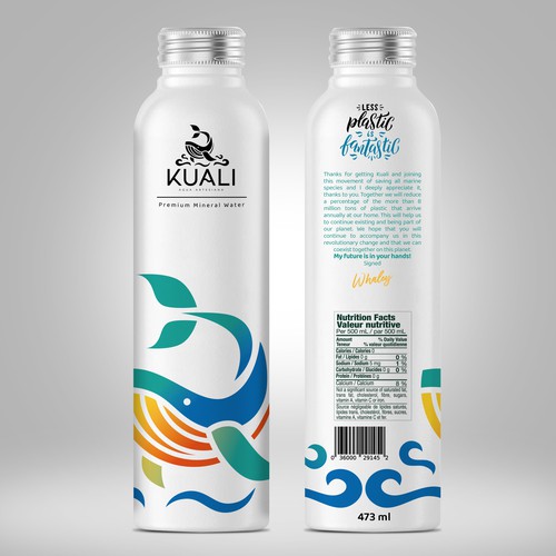 Water bottle design!! Lets be disruptive and elegant Design by Emran Hayat